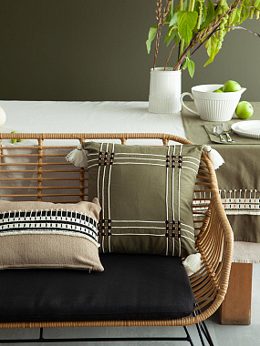 картинка Чехол на подушку Tribal stripe из коллекции Ethnic от магазина Tkano