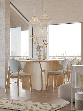 картинка Ковер из джута и переработанного хлопка Kolkata из коллекции Ethnic от магазина Tkano