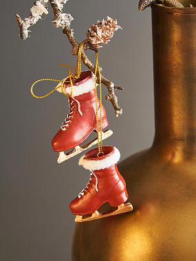 картинка Набор ёлочных украшений Heritage Holidays из коллекции New Year Essential, 5 шт. от магазина Tkano