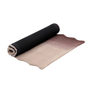 картинка Ковер из шерсти Over Horizon цвета марсала из коллекции Trendy Ruffles от магазина Tkano