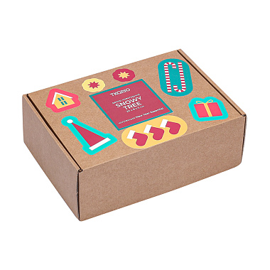 картинка Декор новогодний Snowy tree из коллекции New Year Essential от магазина Tkano