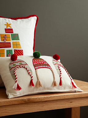картинка Чехол на подушку Cozy knits из коллекции New Year Essential, 30х45 см от магазина Tkano