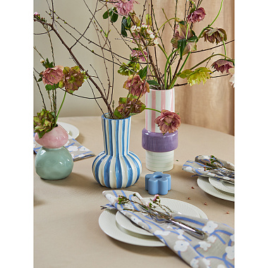 картинка Ваза Stripes parade из коллекции Easter Essential от магазина Tkano
