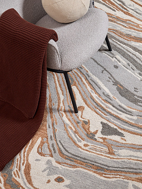 картинка Ковер из шерсти Earth из коллекции Ethnic, 200x300 см от магазина Tkano