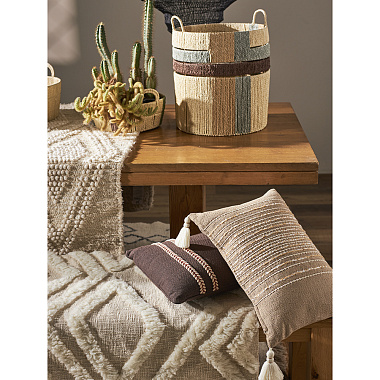 картинка Ковер из новозеландской шерсти и хлопка Imphal из коллекции Ethnic, 160х230см от магазина Tkano