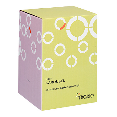 картинка Ваза Carousel из коллекции Easter Essential от магазина Tkano