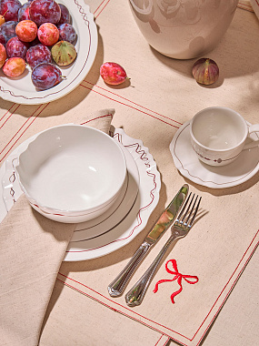 картинка Набор из двух тарелок из коллекции Canto, Ø22 см от магазина Tkano