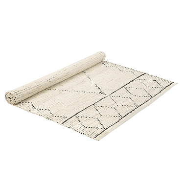 картинка Ковер из переработанного хлопка Dispur из коллекции Ethnic, 160х230см от магазина Tkano