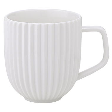 картинка Набор из двух кружек белого цвета из коллекции Edge, 400 мл от магазина Tkano