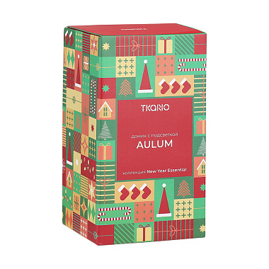 картинка Домик с подсветкой Aulum из коллекции New Year Essential от магазина Tkano