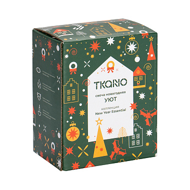 картинка Свеча новогодняя Уют из коллекции New Year Essential от магазина Tkano