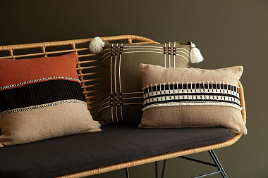 картинка Чехол на подушку Tribal stripe из коллекции Ethnic от магазина Tkano