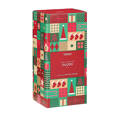 картинка Домик с подсветкой Olgod из коллекции New Year Essential, 22см от магазина Tkano