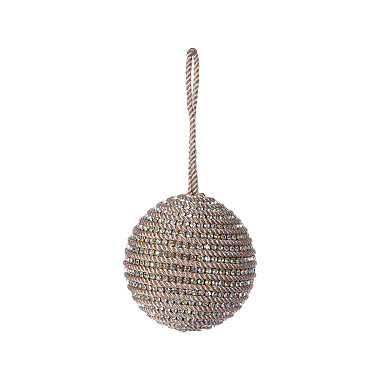 картинка Набор елочных украшений Rustic diamonds из коллекции New Year Essential, 3 шт. от магазина Tkano