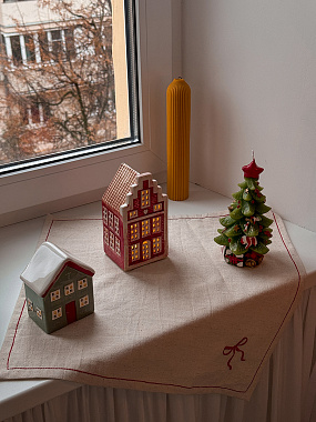 картинка Свеча декоративная Green Miracle из коллекции New Year Essential от магазина Tkano