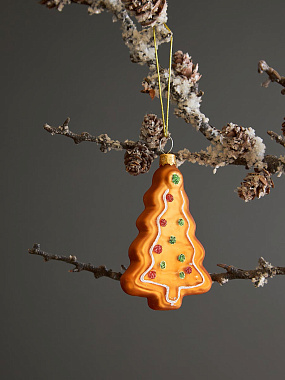 картинка Набор ёлочных украшений Ginger celebration коллекции New Year Essential от магазина Tkano