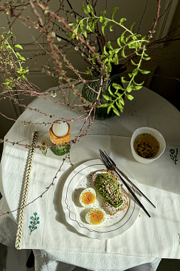 картинка Салфетка под приборы Meadow bloom из коллекции Ethnic от магазина Tkano