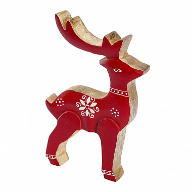 картинка Декор новогодний Reindeer Rudolph из коллекции New Year Essential, 20 см от магазина Tkano