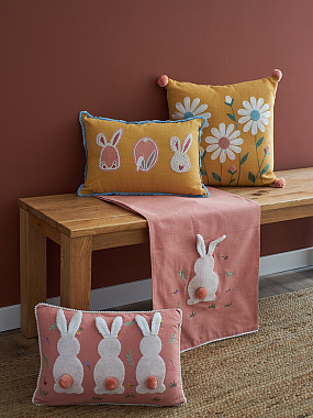 картинка Подушка декоративная Spring traditions из коллекции Easter Essential, 30х45 см от магазина Tkano