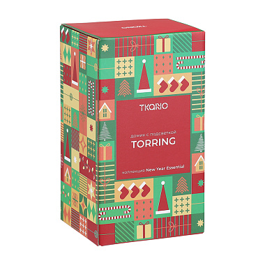 картинка Домик с подсветкой Torring из коллекции New Year Essential от магазина Tkano