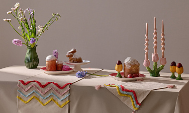 картинка Подсвечник Floret для трех свечей из коллекции Blossom от магазина Tkano