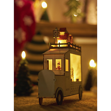 картинка Декор новогодний с подсветкой Festive truck из коллекции New Year Essential от магазина Tkano