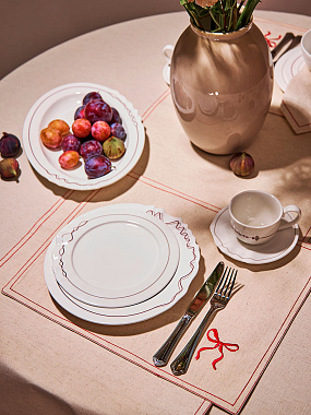 картинка Набор из двух тарелок из коллекции Canto, Ø22 см от магазина Tkano