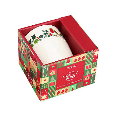 картинка Кружка Nordic bird из коллекции New Year Essential от магазина Tkano
