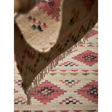 картинка Ковер из джута и шерсти по мотивам башкирских орнаментов из коллекции Cultural Heritage от магазина Tkano