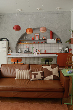 картинка Чехол на подушку Desert Waves из коллекции Essential от магазина Tkano