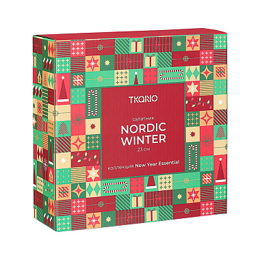 картинка Салатник Nordic winter из коллекции New Year Essential от магазина Tkano