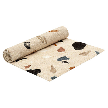 картинка Ковер из хлопка Terrazzo Poetry из коллекции Ethnic от магазина Tkano