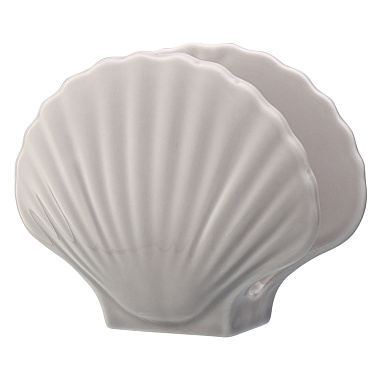 картинка Салфетница Pearl серого цвета из коллекции Sea treasures от магазина Tkano
