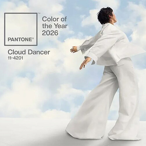 Pantone Cloud Dancer: цвет года, который всех удивил