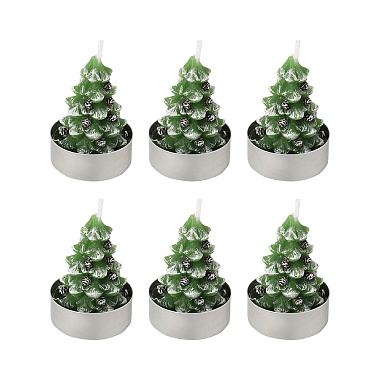 картинка Набор декоративных свечей Enchanted woods из коллекции New Year Essential, 6 шт. от магазина Tkano