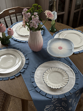 картинка Блюдо сервировочное Eden из коллекции Blossom от магазина Tkano