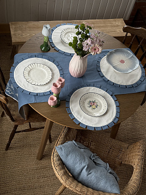 картинка Салфетка под приборы Контур из коллекции Ethnic от магазина Tkano