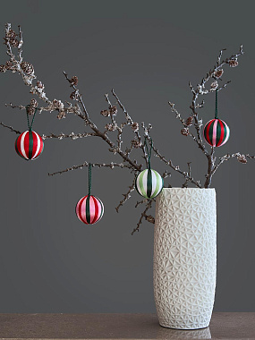 картинка Набор елочных украшений Show time из коллекции New Year Essential, 4 шт. от магазина Tkano