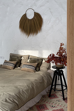 картинка Чехол на подушку Nomad grid из коллекции Ethnic от магазина Tkano