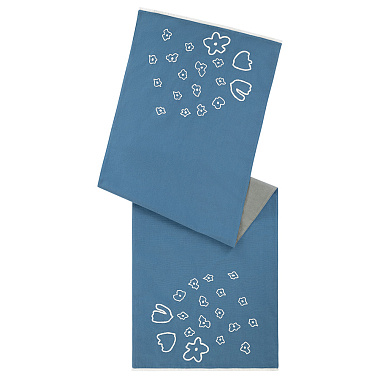 картинка Дорожка на стол Незабудки из коллекции Ethnic от магазина Tkano