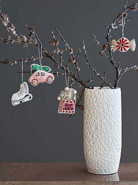 картинка Набор елочных украшений Christmas jewels из коллекции New Year Essential, 4 шт. от магазина Tkano