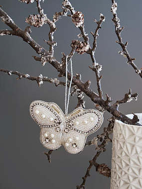 картинка Набор елочных украшений Christmas pearls из коллекции New Year Essential от магазина Tkano