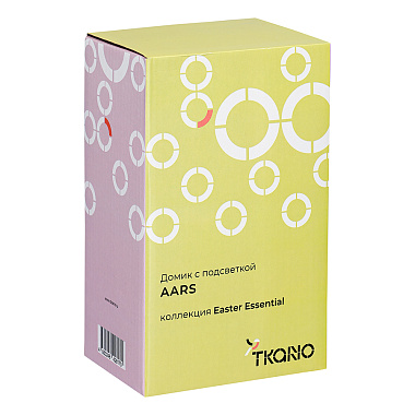 картинка Домик с подсветкой Aars из коллекции Easter Essential от магазина Tkano