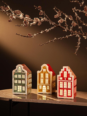 картинка Домик с подсветкой Torring из коллекции New Year Essential от магазина Tkano