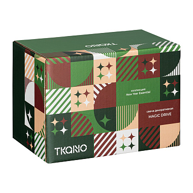 картинка Свеча декоративная Magic drive из коллекции New Year Essential от магазина Tkano