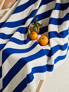 картинка Плед Полоски из коллекции Сорренто от магазина Tkano