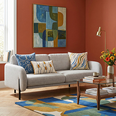 картинка Чехол на подушку Незабудки из коллекции Ethnic от магазина Tkano