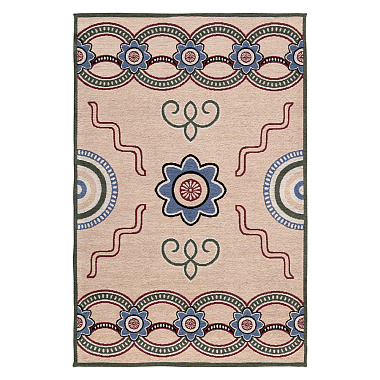 картинка Ковер из хлопка по мотивам эвенских орнаментов из коллекции Cultural Heritage от магазина Tkano