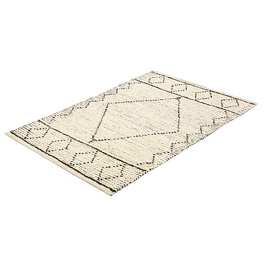 картинка Ковер из переработанного хлопка Dispur из коллекции Ethnic, 120х180см от магазина Tkano