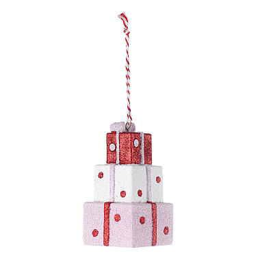 картинка Набор ёлочных украшений Pink fairytale из коллекции New Year Essential от магазина Tkano